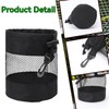 2Pcs Golf Balls Storage Bag Golf Pouch Bags Nylon Mesh