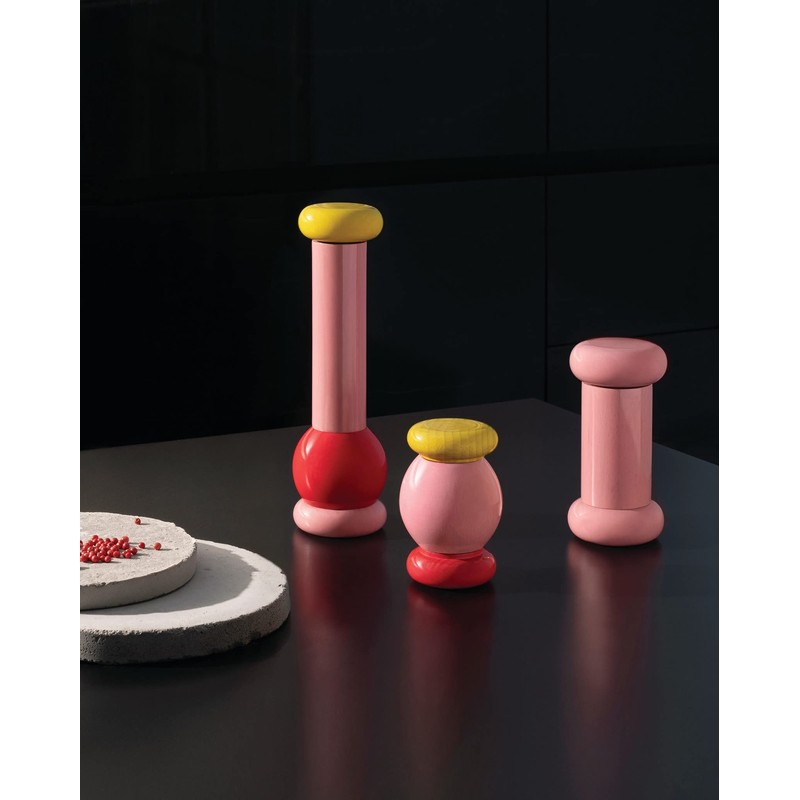 Alessi Totem Domestici ES18 2 - Design Salt, Pepper and