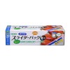 Shimojima 004749002 Slider Bag with Bottom Gusset, M, 30 Pieces,