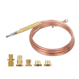 Universal Thermocouple Gas Stove Fireplace Replacement Kit Adaptors for Heating Device
