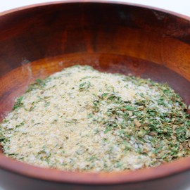 Naturejam Popcorn Seasoning Garlic Herb 4oz - Flavorful Snack Topping with Savory Garlic & Herbs - Great for Movie Night, Fries, Pasta, Veggies, Chips & More