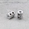 VGOL 2PCS 5mm to 8mm Shaft Couplers Aluminum Alloy Casing