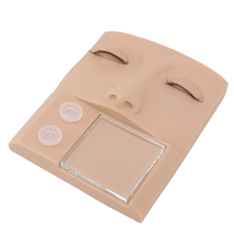 3 in 1 Eyelash Extension Kit Mannequin Head False Lashes
