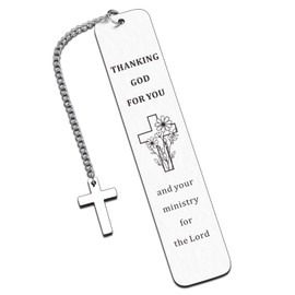 Stocking Stuffers Pastor Gifts for Christmas Appreciation Gifts Christian Gifts for Catholic Gifts for Men Thank You Gifts for Ministers Religious Bookmark Clergy Appreciation Day Anniversary Wedding