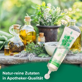 Dentiste Oil Drawing Treatment (14 x 7.5 ml) Oil Pulling with Seven Matched Oils - Ayurvedic Mouth Pulling Oil for Detoxification of the Body in 14 Days - Dental Oil Strengthens Teeth Against Caries