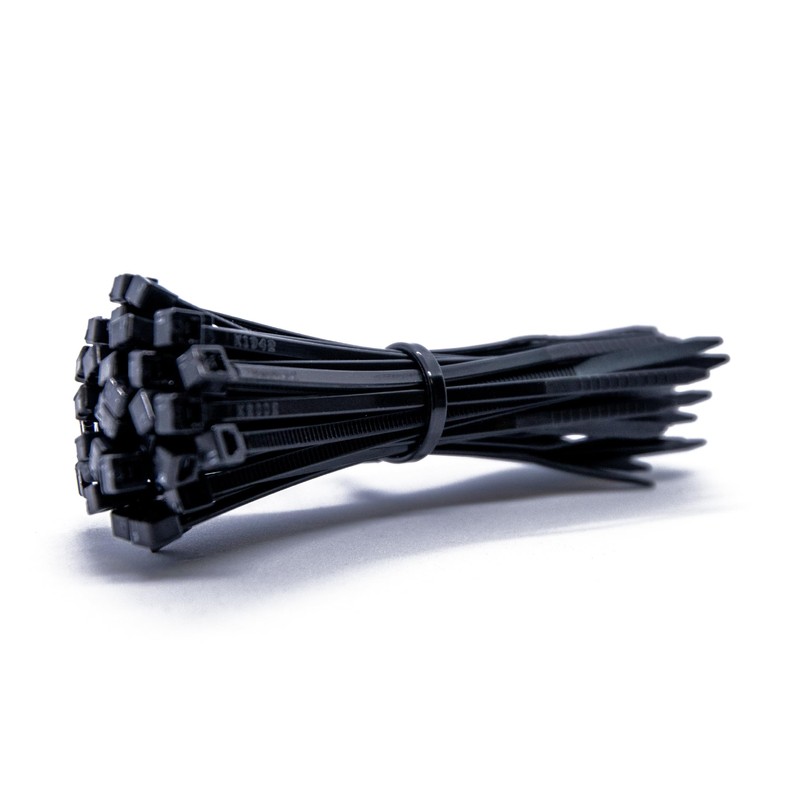 Reload Cable Ties 80mm x 2.5mm Black Nylon Plastic Zip