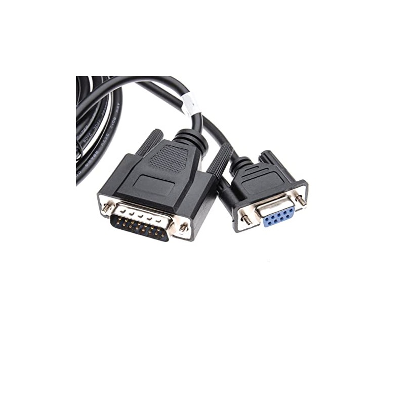 vhbw Serial Adapter Programming Cable RS-232 Compatible with Computers and