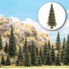 Busch 6577 N Scale Trees Conifers - Pines w/Roots Set