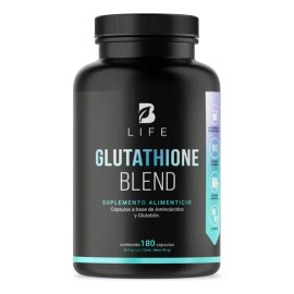 Glutatión De 180 Cápsulas Con Precursor De Glutatión B Life