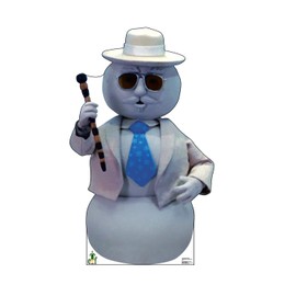 Cardboard People Narrating Snowman Life Size Cardboard Cutout Standup - Elf (2003 Film)