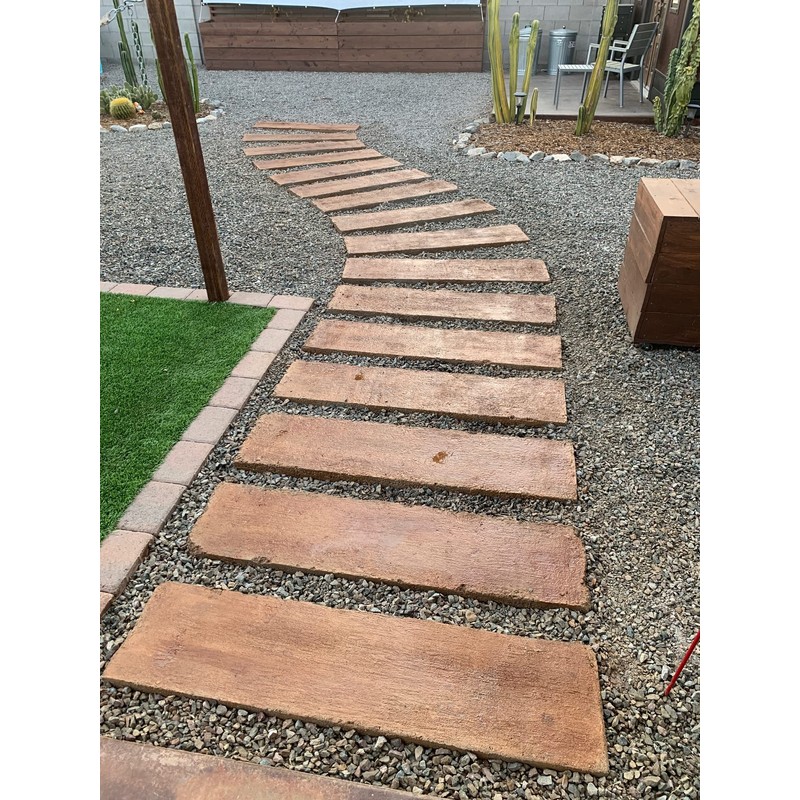 Medium Wood Grain Concrete Stamping Roller And Masonry Forms Tool