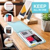 Sooez Clipboard with Storage, Plastic Storage Clipboard with Low Profile