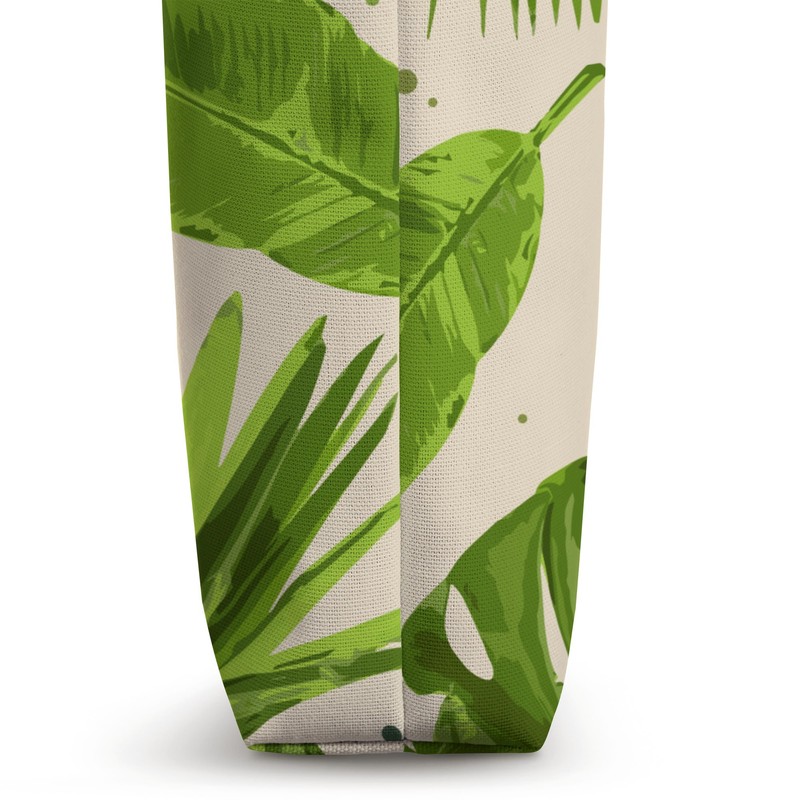 Tropical Leaves, Monstera Tote Bag