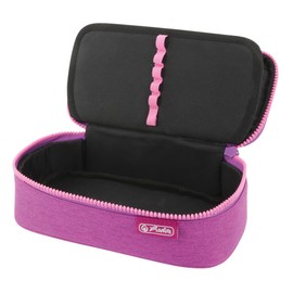 Herlitz Beatbox Pencil Case Purple/Pink, Purple/Pink, Pencil case