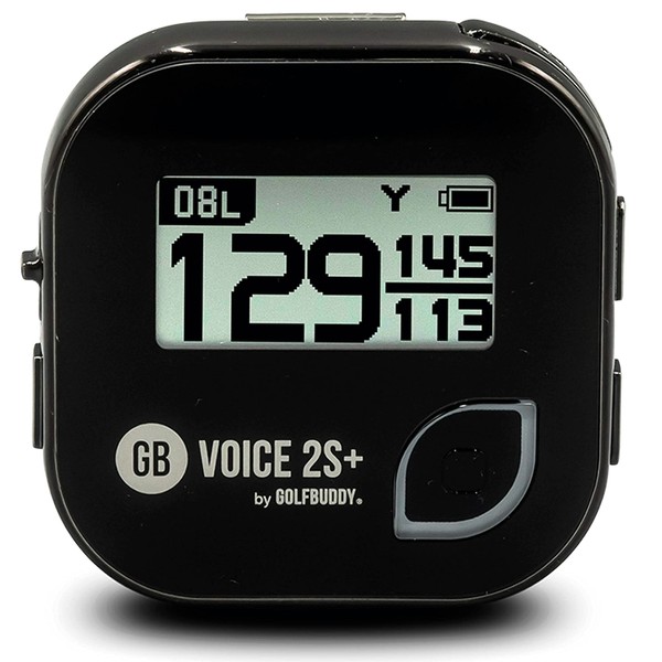 GOLFBUDDY GB VOICE2S+ Voice Type GPS Distance Measuring Device (Official Japanese Product) (Black)