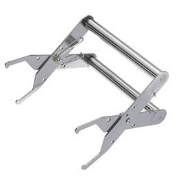 HARFINGTON Frame Grip Holder, Stainless Steel Beehive Frame Gripper Tool Beekeeping Equipment