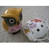 Ocarina Combo Offer: One Ceramic Owl Pattern Ocarina & 6