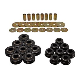 Energy Suspension For International Scout II 1972-1980 Body Mounts - Black | 6.4101G