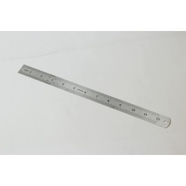 edi-tronic Steel Ruler Steel Ruler Workshop Ruler Stainless Steel Scale 300 mm 30 cm 12 Inch