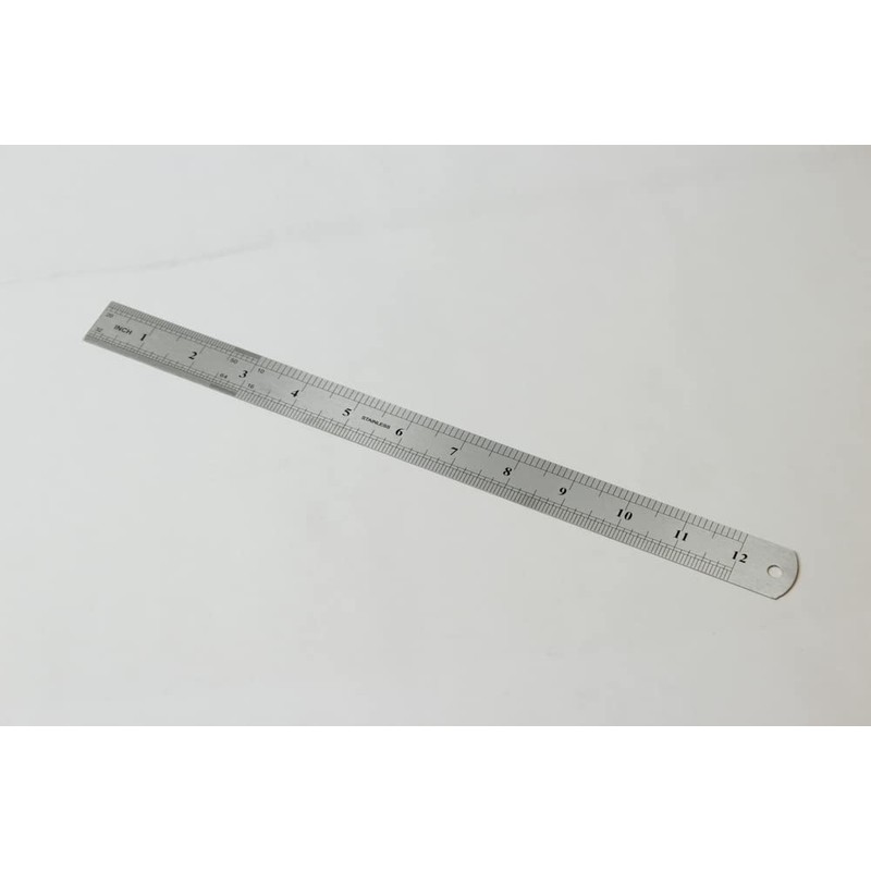 edi-tronic Steel Ruler Steel Ruler Workshop Ruler Stainless Steel Scale