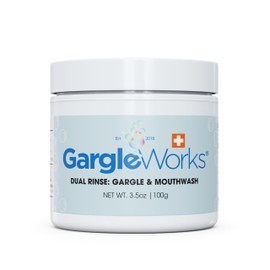 GargleWorks - Natural Dual Mouthwash and Throat Gargle for Fresh Breath and Oral Hygiene & Immunity, with Zeolite, Humic & Fulvic Minerals, Clove, and Ocean Trace Minerals