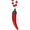 Beads w/Chili Pepper Medallion Party Accessory (1 count) (1/Card)