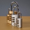 40mm Brass Combination Padlock pk 1 box