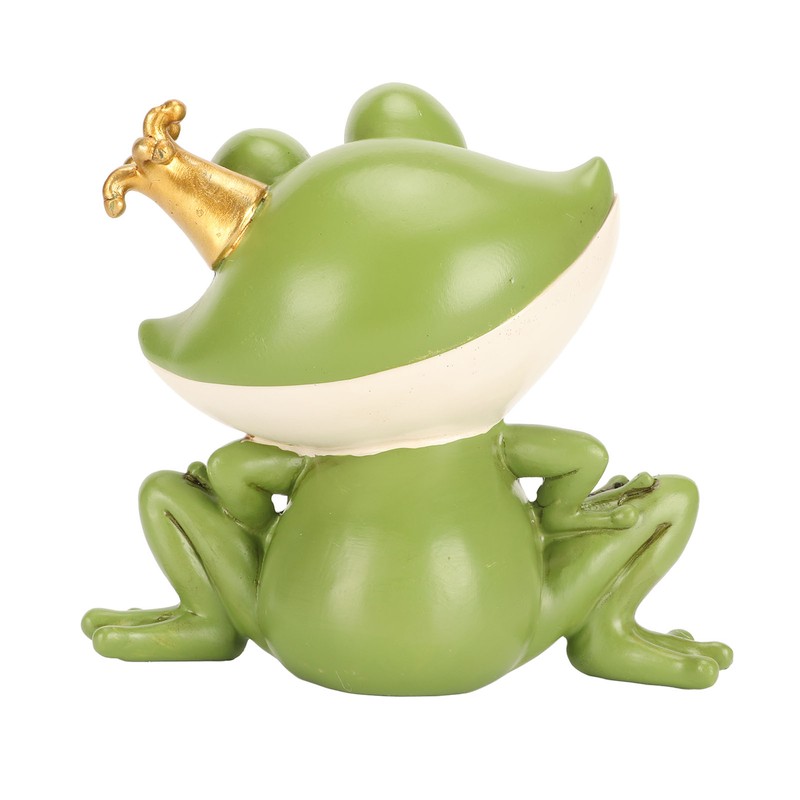 Frog Key Holder Statue Candy Dish Sculpture Living Room Tabletop