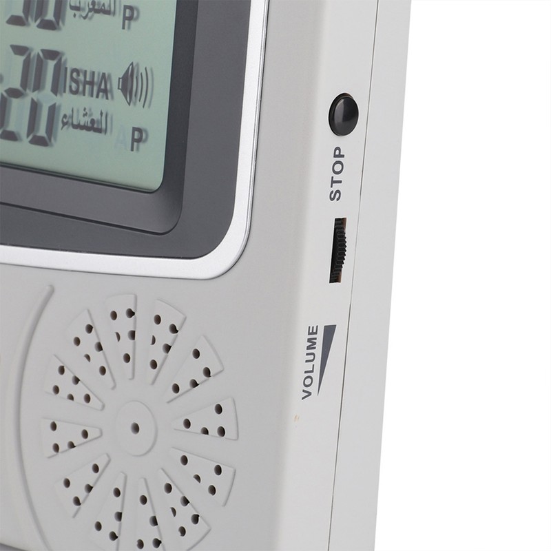 Azan Clock Prayer Timer Digital Table Clock Mulsim Prayer Alarm(No