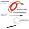 QCHENYI Pressure Washer Sandblasting Kit, Wet Abrasive Sandblaster Attachment, Power
