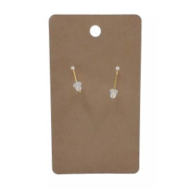 Handmade Cherry Earrings Red Gold Tone Glass 3D Sterling Silver Dangle Handmade