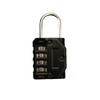 Pack of 3 Heavy-Duty Combination Padlock Weatherproof Rustproof Zinc Alloy