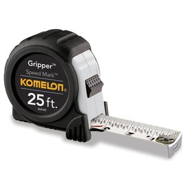 Komelon Usa Sm5425 25' X 1" White Speed Mark Tape Measure 4-Pack