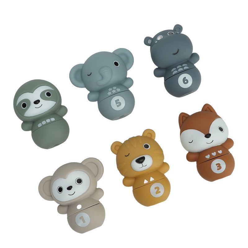 Baby Stacking Balls Toys Fun Early Education Color Shape Cognition