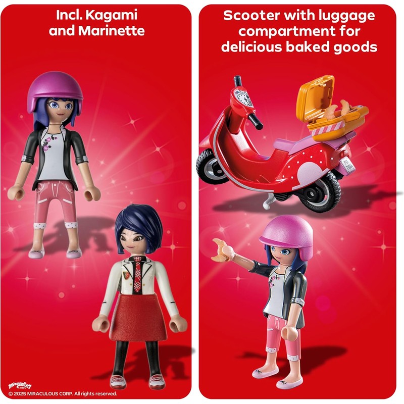PLAYMOBIL | Miraculous | Rollerfahrt durch Paris | Spielzeug ab
