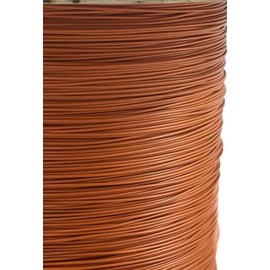 Laureola 1/16" to 3/32" (PVC) Vinyl Coated Orange Color Galvanized Cable 7x7 Strand Aircraft Cable Wire Rope