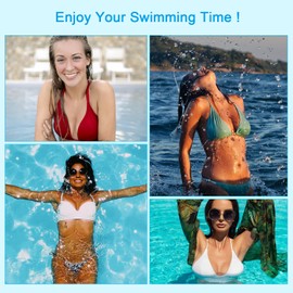 Almohadillas de relleno de brasier para traje de baño, inserciones de copas de brasier impermeables con bordes cosidos, almohadillas de repuesto extraíbles para brasier deportivo, trajes de baño de bikini, 3 pares de potenciadores de senos para copa C/D,