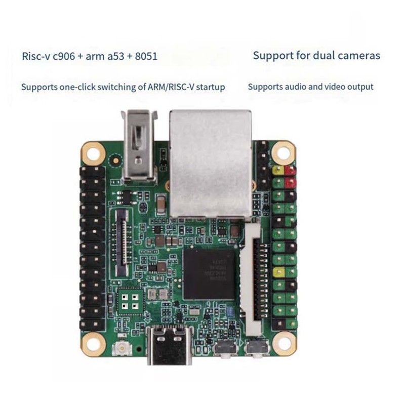 Snblzhef Milk-V Duo S Development Board C906 RISC-V ARM Support