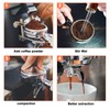 2PCS Espresso Coffee Stirrer,6 Needles Espresso Distribution 0.4 mm, Espresso