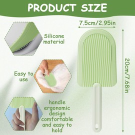 2 PCS Cat Tongue Comb Cat Tongue Brush Cat Tongue Soft Cat Tongue Brush Double Sided Gently Grooming Cat Brush Simulated Cat Tongue Comb for Dog Cat Bunny Cat Grooming Brush Shedding