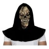 Máscara Calavera Cráneo Muerte Parca Terror Halloween Ocre Skull Grim
