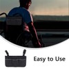 Wheelchair Side Bag Mobility Aid Wheelchair Accessories Bag Universal Waterproof