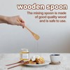 Wshxjzyay 3 Pack Wooden Honey Mixing Stirrer Honey Dipper Sticks