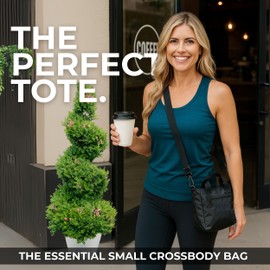 Urban Totes Black Day Trip Bag, Black