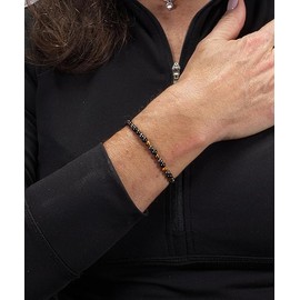 Gemstone Beaded Bracelets For Women, Men, and Teens - 4mm Round Beads