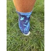 Mountain Mike Hiking Gear Boot Gaiter Blue Abstract (L/XL)