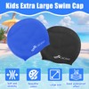 CACASO 2 Pack Kids Extra Large Swim Cap for Long
