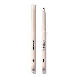 SHEGLAM Gel Glide Eyeliner Pencil Creamy Waterproof Smudgeproof Longwearing Eyeliner-Black