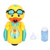 Bubble Machine Toy Electric Bubble Blower Walk Stand Duck Bubble