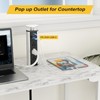 Pop Up Outlet for Countertop, Pop Up Socket with 3